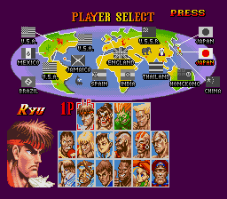 Super Street Fighter II - The New Challengers (bootleg of Japanese MegaDrive version) Screenthot 2